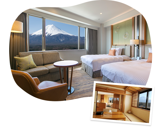 Comfortable rooms and beautiful scenery