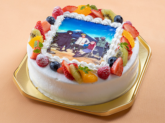 NARUTOのプリントケーキ