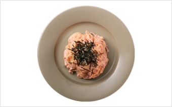 明太子クリームパスタ