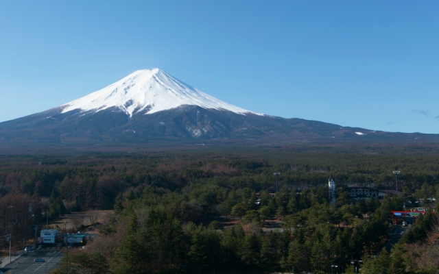 富士山ビューの眺望