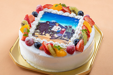 NARUTOプリントケーキ