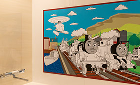 トーマスとレスキューチームのお部屋