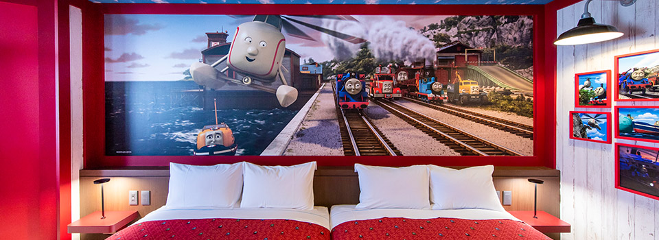 トーマスとレスキューチームのお部屋｜【公式】富士急ハイランド｜ハイランドリゾートホテル＆スパ